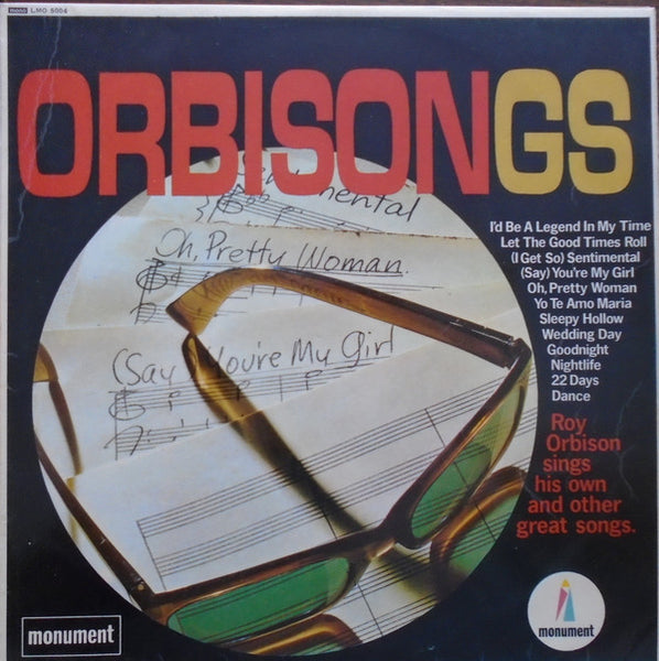 Roy Orbison : Orbisongs (LP, Album, Mono)