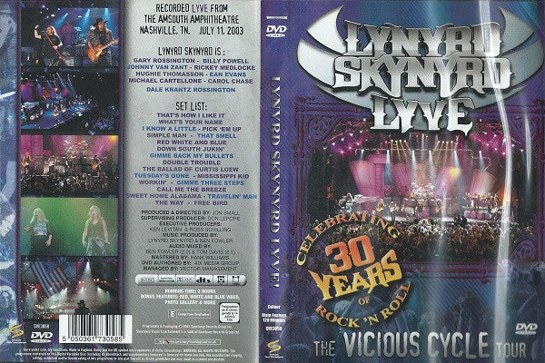 Lynyrd Skynyrd : Lyve-The Vicious Cycle Tour (DVD-V)