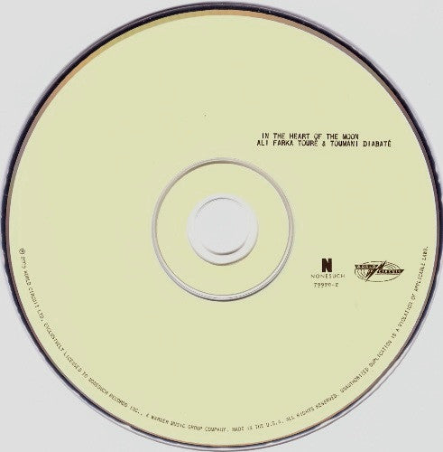 Ali Farka Touré & Toumani Diabaté : In The Heart Of The Moon (CD, Album)