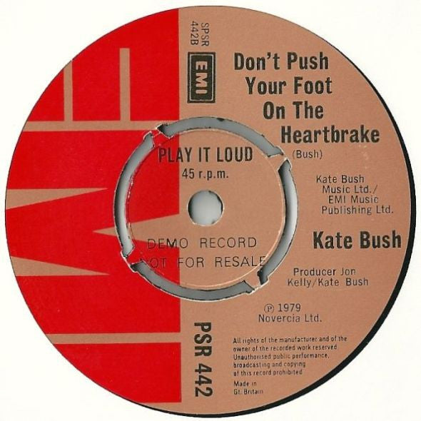 Kate Bush : Them Heavy People (7", Single, Promo, 4 P)