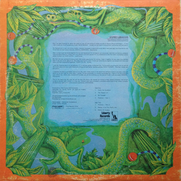 Hawkwind : Hawkwind (LP, Album, RE, Bla)