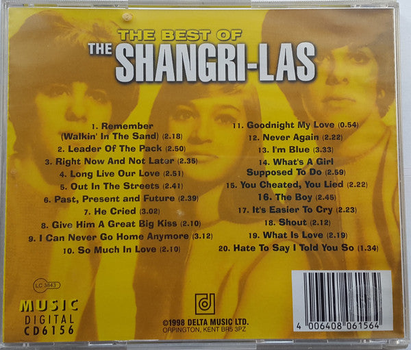 The Shangri-Las : The Best Of The Shangri-Las (CD, Comp)