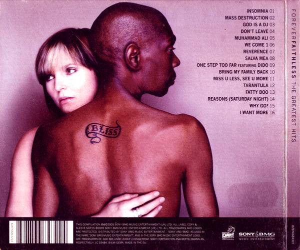 Faithless : Forever Faithless (The Greatest Hits) (CD, Comp, Ltd)