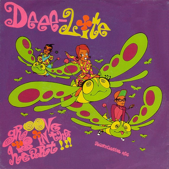 Deee-Lite : Groove Is In The Heart (7", Single, Sol)