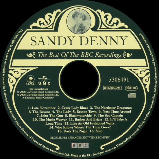 Sandy Denny : The Best Of The BBC Recordings (CD, Comp)