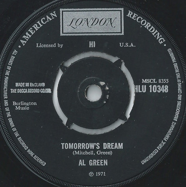 Al Green : Let's Stay Together (7", Single)