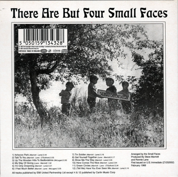 Small Faces : There Are But Four Small Faces (CD, Album, RE, RM, Min)