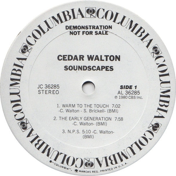 Cedar Walton : Soundscapes (LP, Album, Promo)