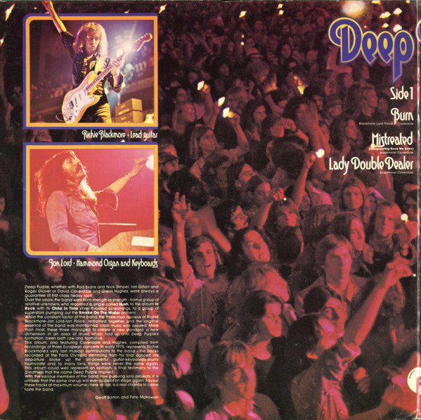 Deep Purple : Made In Europe (LP, Album, Gat)