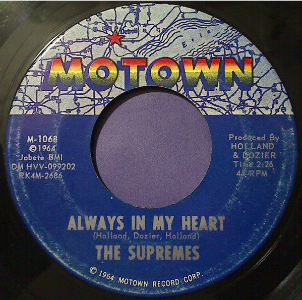 The Supremes : Come See About Me (7", Single, Ind)
