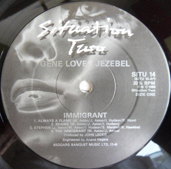 Gene Loves Jezebel : Immigrant (LP, Album)