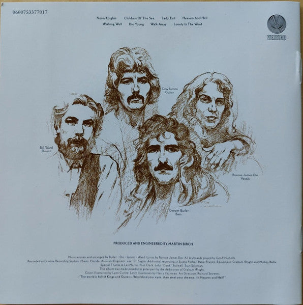 Black Sabbath : Heaven And Hell (2xCD, Album, RE, RM, Del)