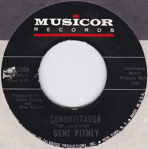 Gene Pitney : She's A Heartbreaker / Conquistador (7")