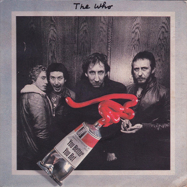 The Who : You Better You Bet (7", Single)