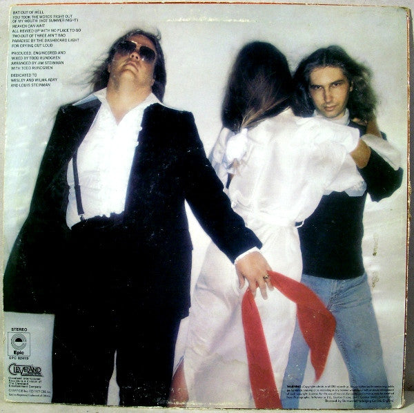 Meat Loaf : Bat Out Of Hell (LP, Album)