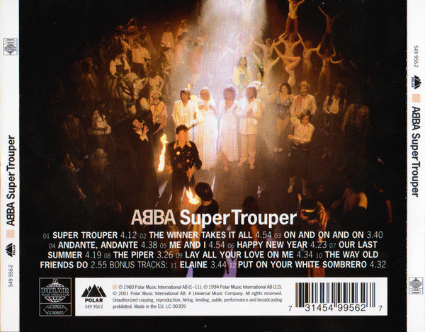ABBA : Super Trouper (CD, Album, RE, RM)