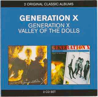 Generation X (4) : Generation X / Valley Of The Dolls (CD, Album, RE, RM + CD, Album, RE, RM + Comp)