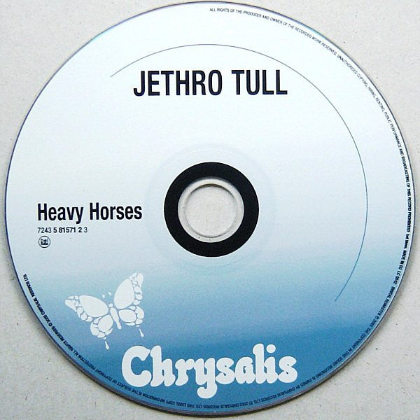 Jethro Tull : Heavy Horses (CD, Album, RE, RM, RP)