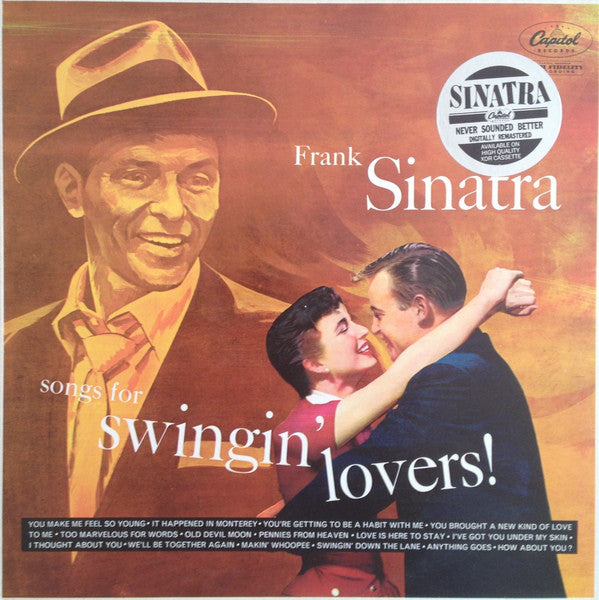 Frank Sinatra : Songs For Swingin' Lovers! (LP, Mono, RM)