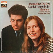 Brahms* - Jacqueline du Pré*, Daniel Barenboim : The Two Sonatas For Cello And Piano (LP, RE)