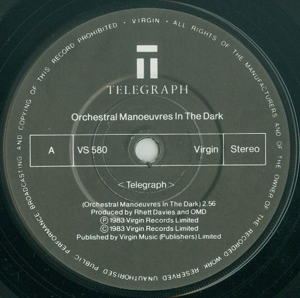 OMD* : Telegraph (7", Single, Mat)