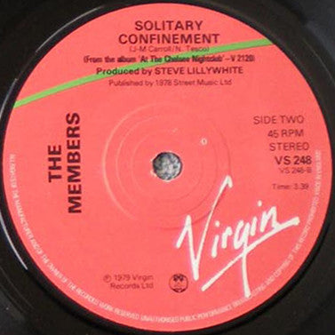 The Members : Offshore Banking Business (7", Single)