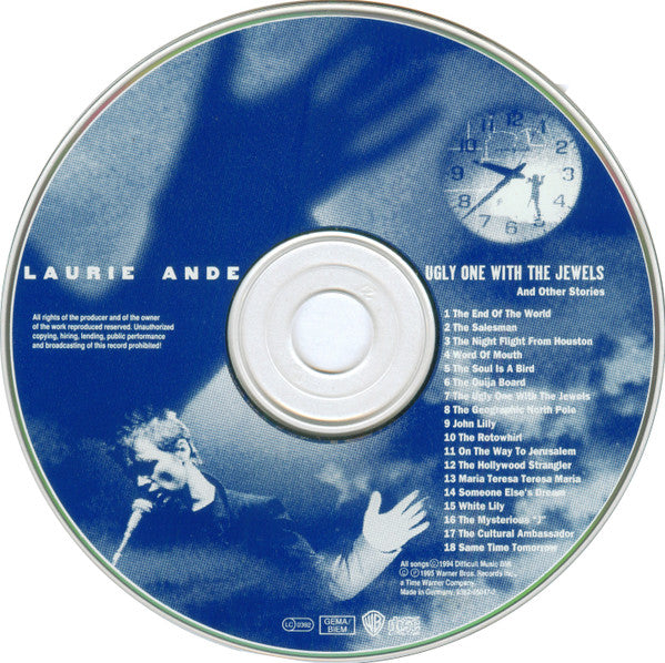 Laurie Anderson : The Ugly One With The Jewels And Other Stories (CD, Album)