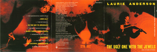 Laurie Anderson : The Ugly One With The Jewels And Other Stories (CD, Album)