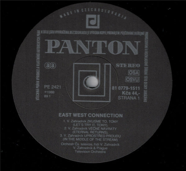 Václav Zahradník & Prague Television Orchestra* : East West Connection (LP, Album)