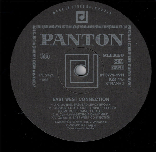 Václav Zahradník & Prague Television Orchestra* : East West Connection (LP, Album)