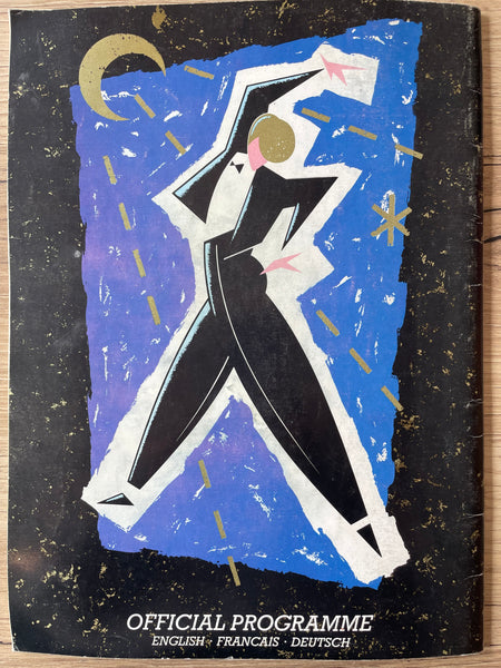 David Bowie Serious Moonlight Tour ‘83 Programme
