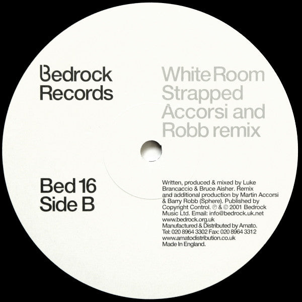 White Room : Strapped (12")