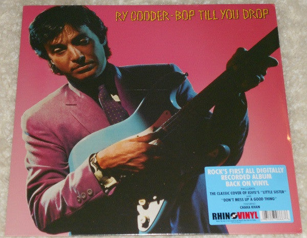 Ry Cooder : Bop Till You Drop (LP, Album, RE, 180)