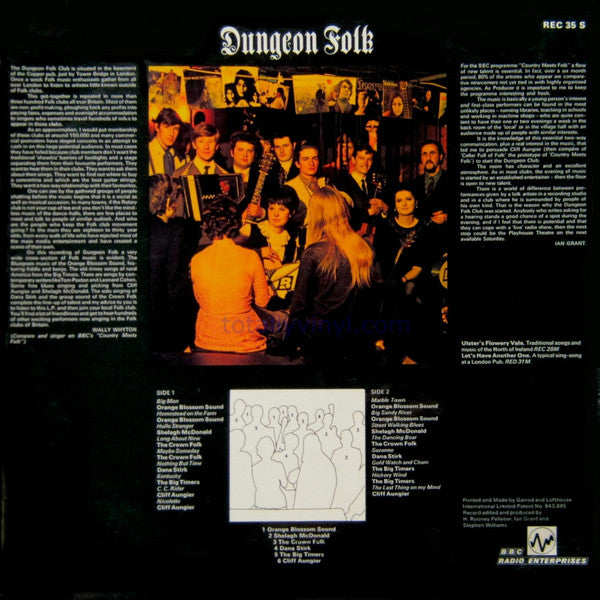 Various : Dungeon Folk (LP, Comp)