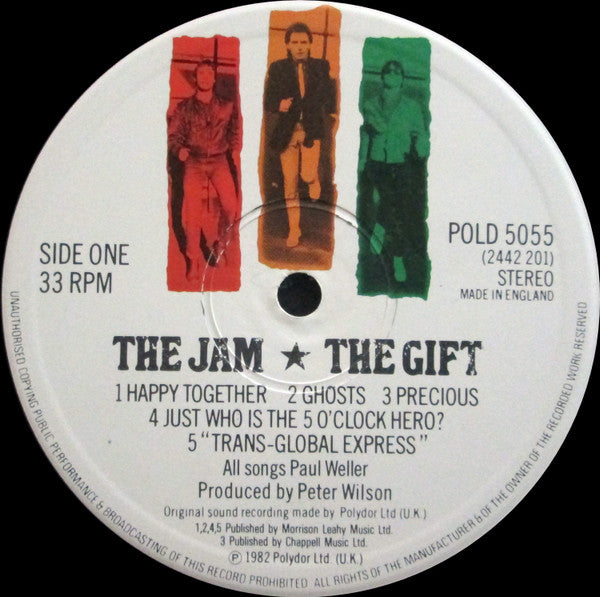 The Jam : The Gift (LP, Album, RE, RP)