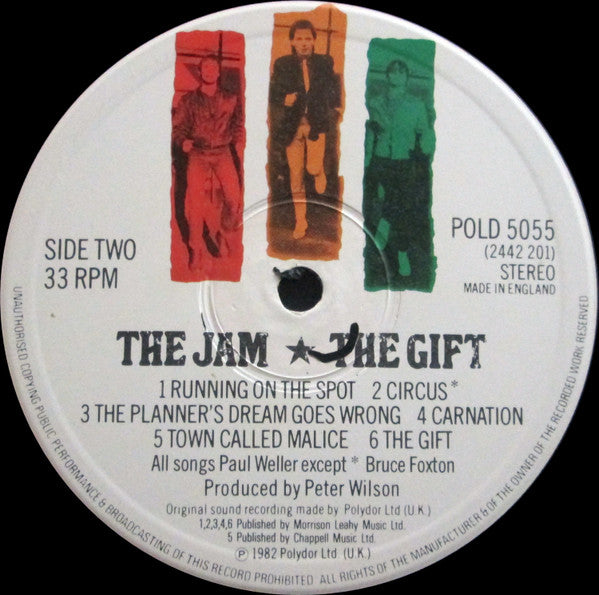 The Jam : The Gift (LP, Album, RE, RP)