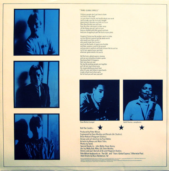 The Jam : The Gift (LP, Album, RE, RP)