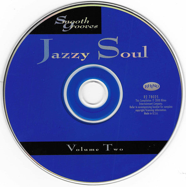 Various : Smooth Grooves: Jazzy Soul Volume Two (CD, Comp)