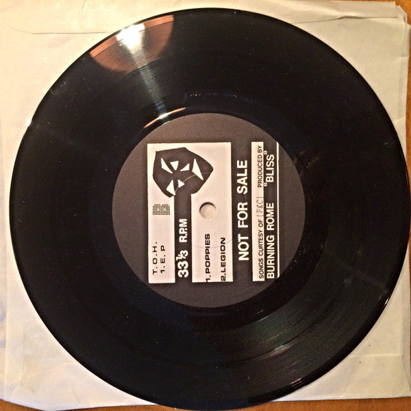 Theatre Of Hate : The Wake / Love Is A Ghost / Poppies / Legion (7", EP, Promo)