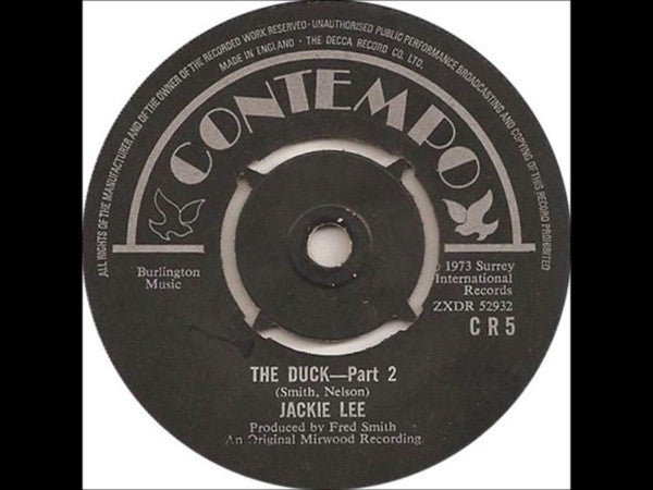 Jackie Lee : The Duck (7")