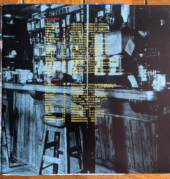 Marillion - Clutching at Straws Winter of 1987-88 Tour Programme