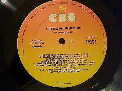 Fleetwood Mac : Greatest Hits (LP, Comp, RE, Gat)