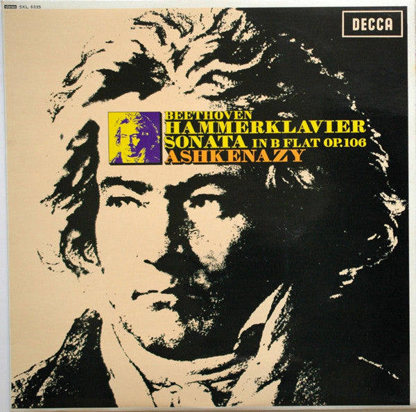 Ludwig Van Beethoven, Vladimir Ashkenazy : Hammerklavier Sonata In B Flat Op. 106 (LP, ED2)