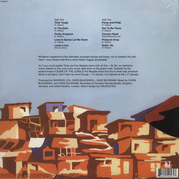 Toots & The Maytals : Funky Kingston (LP, Album, RE)