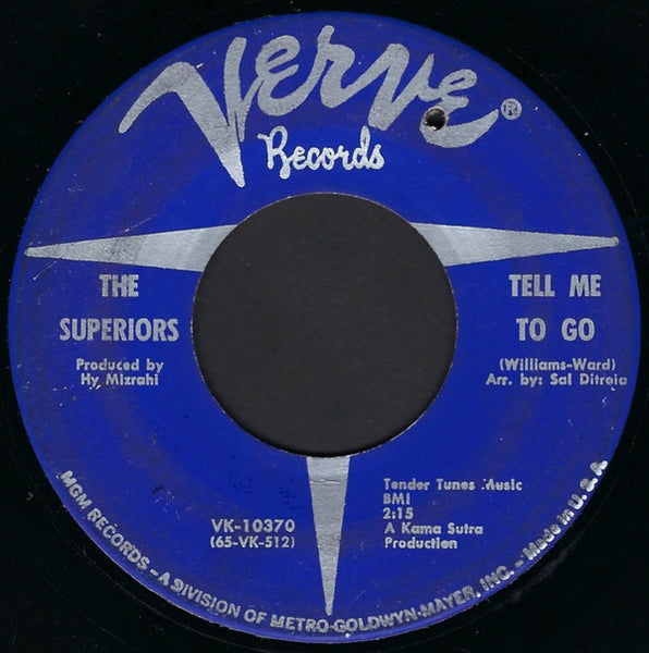 The Superiors : What Would I Do  (7", Single)
