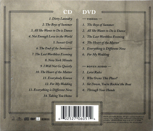 Don Henley : The Very Best Of Don Henley (CD, Comp, RM + DVD-V, RM)