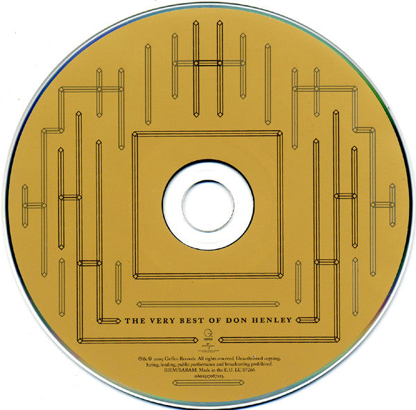 Don Henley : The Very Best Of Don Henley (CD, Comp, RM + DVD-V, RM)