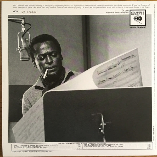 The Miles Davis Sextet : Someday My Prince Will Come (LP, Album, Mono, Num, RE, RM, 180)