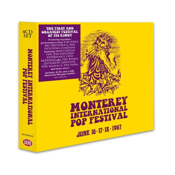 Various : Monterey International Pop Festival (June 16·17·18·1967) (4xCD, Comp, RE + Box)