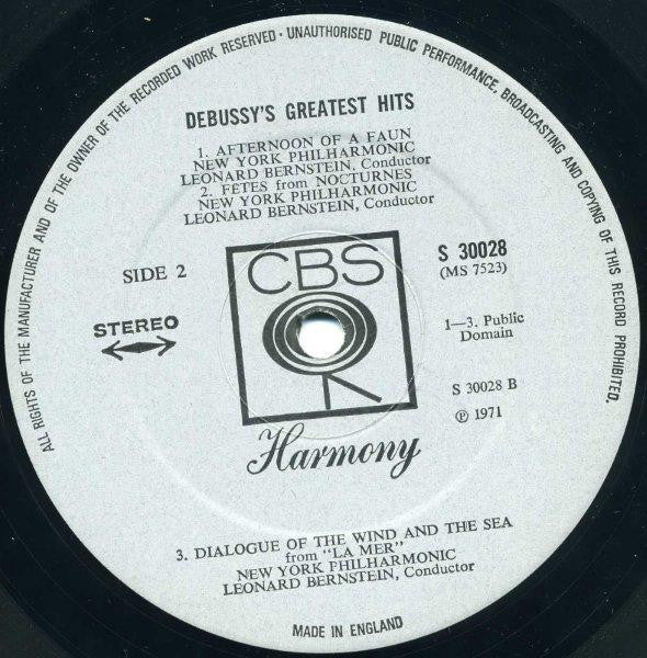 Debussy* : Debussy's Greatest Hits (LP, Comp)